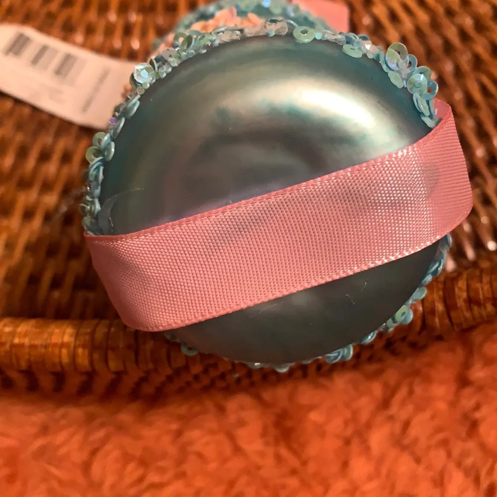 Macaron Trio Hanging Ornament by Gerson NWT